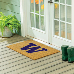 University of Washington Large Full Color Coir Mat, 36"x24"