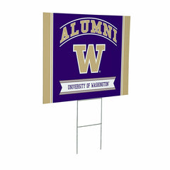 University of Washington Coroplast Yard Sign Alumni
