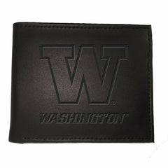 University of Washington, Bi-Fold Wallet, Black