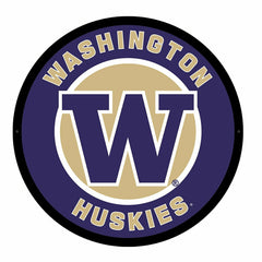 LED Wall Decor, Round, University of Washington