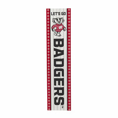 47" Double Sided Leaner, University of Wisconsin-Madison, Christmas