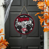 University of Wisconsin-Madison Halloween Round Door Décor with Hangin