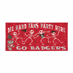 University of Wisconsin-Madison Flocked Coir Halloween Sassafras Switc