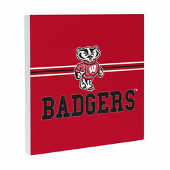 University of Wisconsin-Madison Wood Wall Sign, 12x12