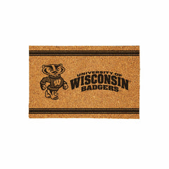 University of Wisconsin-Madison Large One Color Coir Mat, 36"x24"