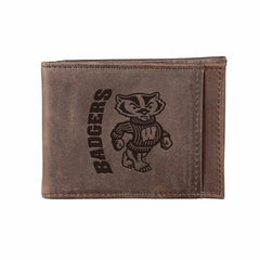 Front Pocket Wallet w/ RFID Blocking, University of Wisconsin-Madison,