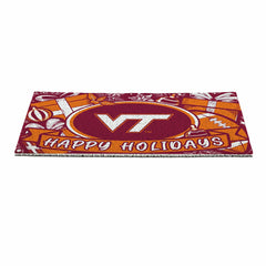 Virginia Tech Holiday PVC Mat, 28"x16"