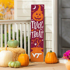 47" Double Sided Leaner, Virginia Tech, Halloween