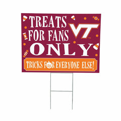 Virginia Tech Yard Sign, Halloween Treats for Fans