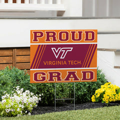 Virginia Tech Coroplast Yard Sign Graduate