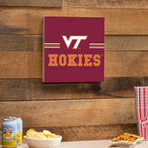 Virginia Tech Wood Wall Sign, 12x12