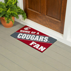 Washington State University, PVC Mat COLOR, Home of a Fan