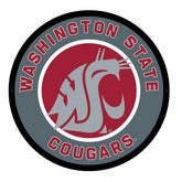 LED Wall Decor, Round, Washington State University