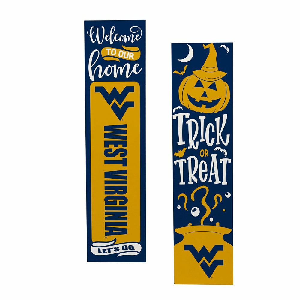 47" Double Sided Leaner, West Virginia University, Halloween