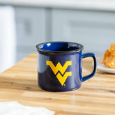 West Virginia University Ceramic Camp Cup with Enamel Finish, 14oz