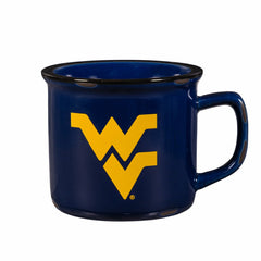 West Virginia University Ceramic Camp Cup with Enamel Finish, 14oz
