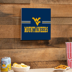 West Virginia University Wood Wall Sign, 12x12