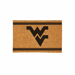 West Virginia University Large One Color Coir Mat, 36"x24"