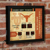 Scoreboard Wall Clock, Texas