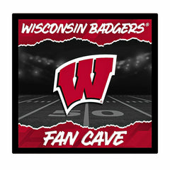 University of Wisconsin-Madison 23"H x 23"L LED Wall Decor, Edgelite,
