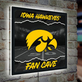 University of Iowa 23"H x 23"L LED Wall Decor, Edgelite, Square