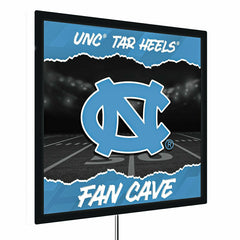 University of North Carolina 23"H x 23"L LED Wall Decor, Edgelite, Squ