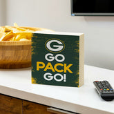 Green Bay Packers Plock, Down Home Fans, 6x6