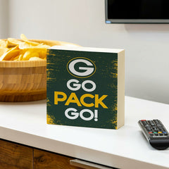 Green Bay Packers Plock, Down Home Fans, 6x6