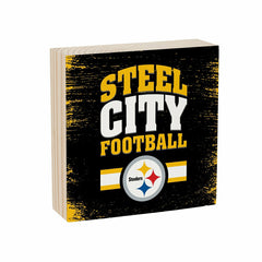 Pittsburgh Steelers Plock, Down Home Fans, 6x6