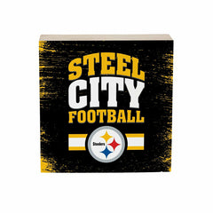 Pittsburgh Steelers Plock, Down Home Fans, 6x6