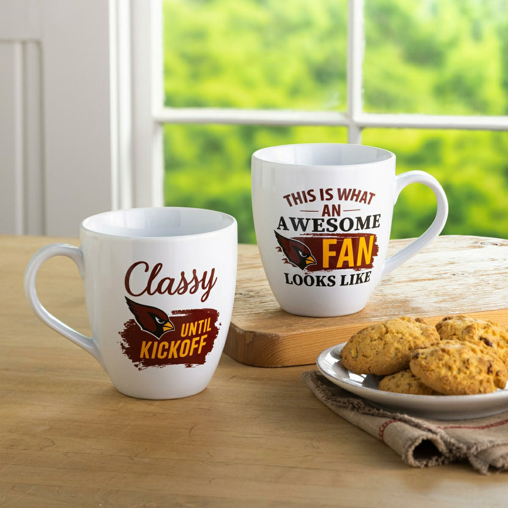 Arizona Cardinals, Ceramic Cup O'Java 17oz Gift Set