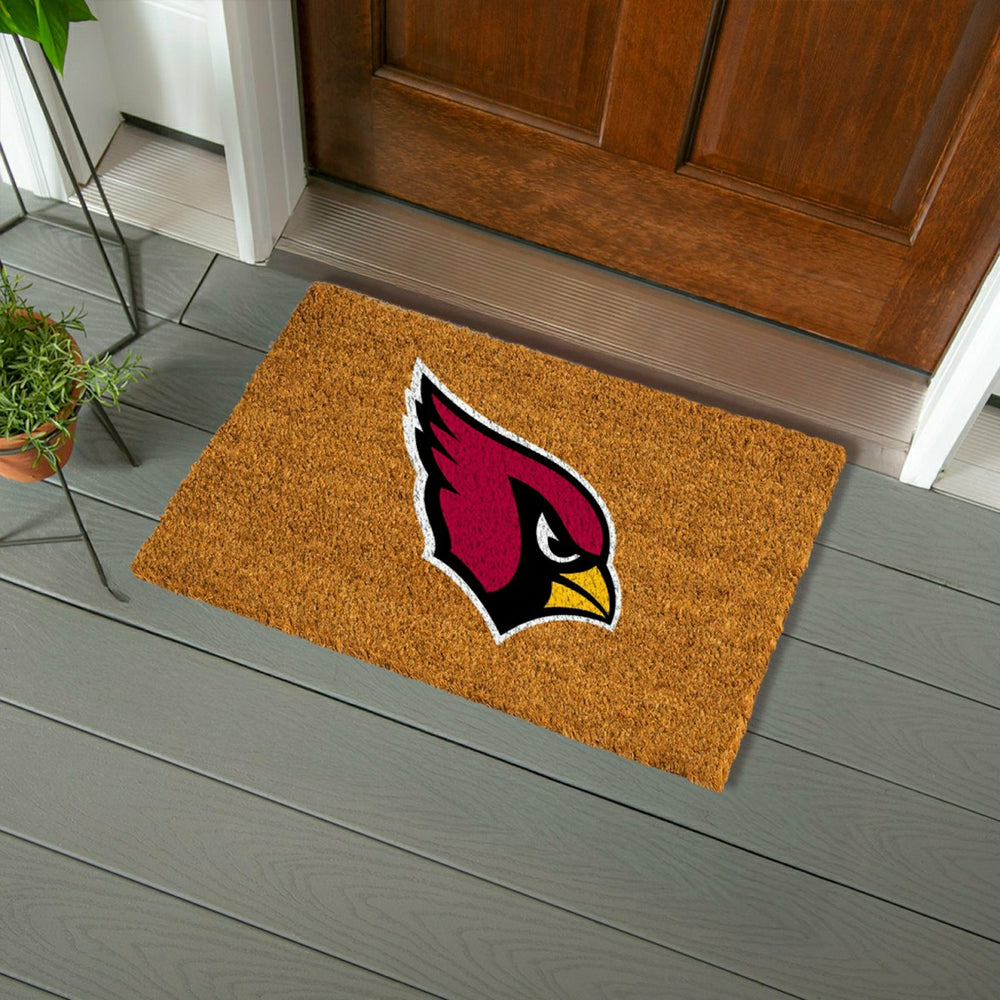 Coir Mat, 16"x28", Arizona Cardinals