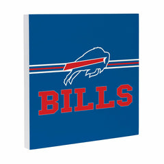 Buffalo Bills Wood Wall Sign, 12x12
