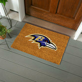 Coir Mat, 16"x28", Baltimore Ravens
