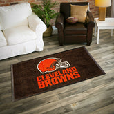 3'x5' Large USA Indoor Outdoor Entryway Mat, Cleveland Browns