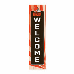 Cleveland Browns Summer Seasonal Single Sided Large Leaner, 46"