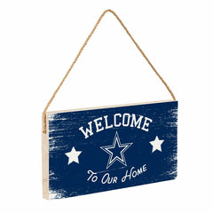 Dallas Cowboys Wood Wall Sign, 6x11