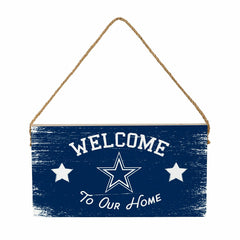 Dallas Cowboys Wood Wall Sign, 6x11