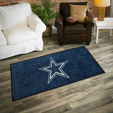 3'x5' Large USA Indoor Outdoor Entryway Mat, Dallas Cowboys