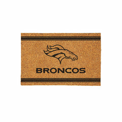 Denver Broncos Large One Color Coir Mat, 36"x24"