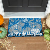 Detroit Lions Halloween PVC Mat, 28"x16"