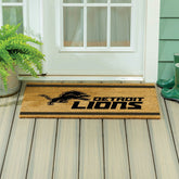 Detroit Lions Large One Color Coir Mat, 36"x24"