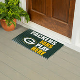 Green Bay Packers Fan Mat, 28"x16"