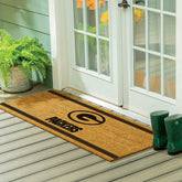 Green Bay Packers Extra Large One Color Coir Mat, 60"x24"