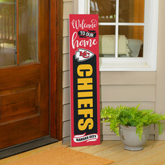 47" Double Sided Leaner, Kansas City Chiefs, Halloween