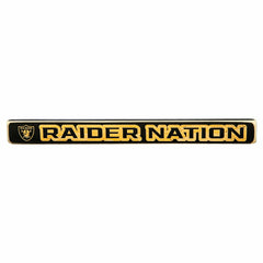Las Vegas Raiders Engraved Wood Sign, 1.5" x 18"