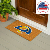 Coir Mat, 16"x28", Los Angeles Rams