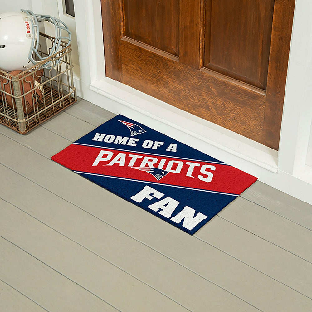 New England Patriots, PVC Mat COLOR, Home of a Fan