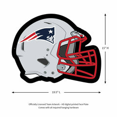 LED Wall Decor, Helmet, New England Patriots