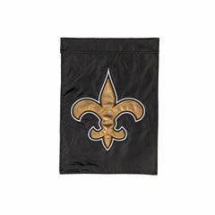 New Orleans Saints Applique Garden Flag